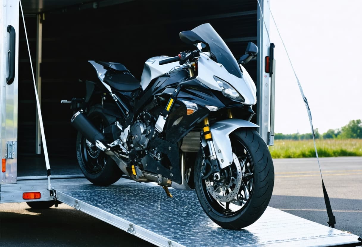 Motorcycle auto transport