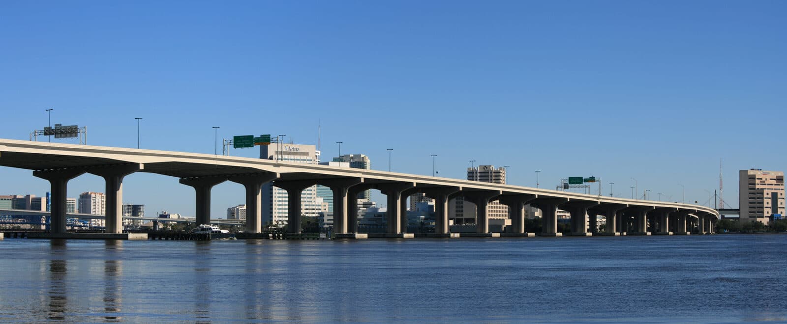 Jacksonville — Fuller Warren Bridge, Jacksonville FL 1 Panorama