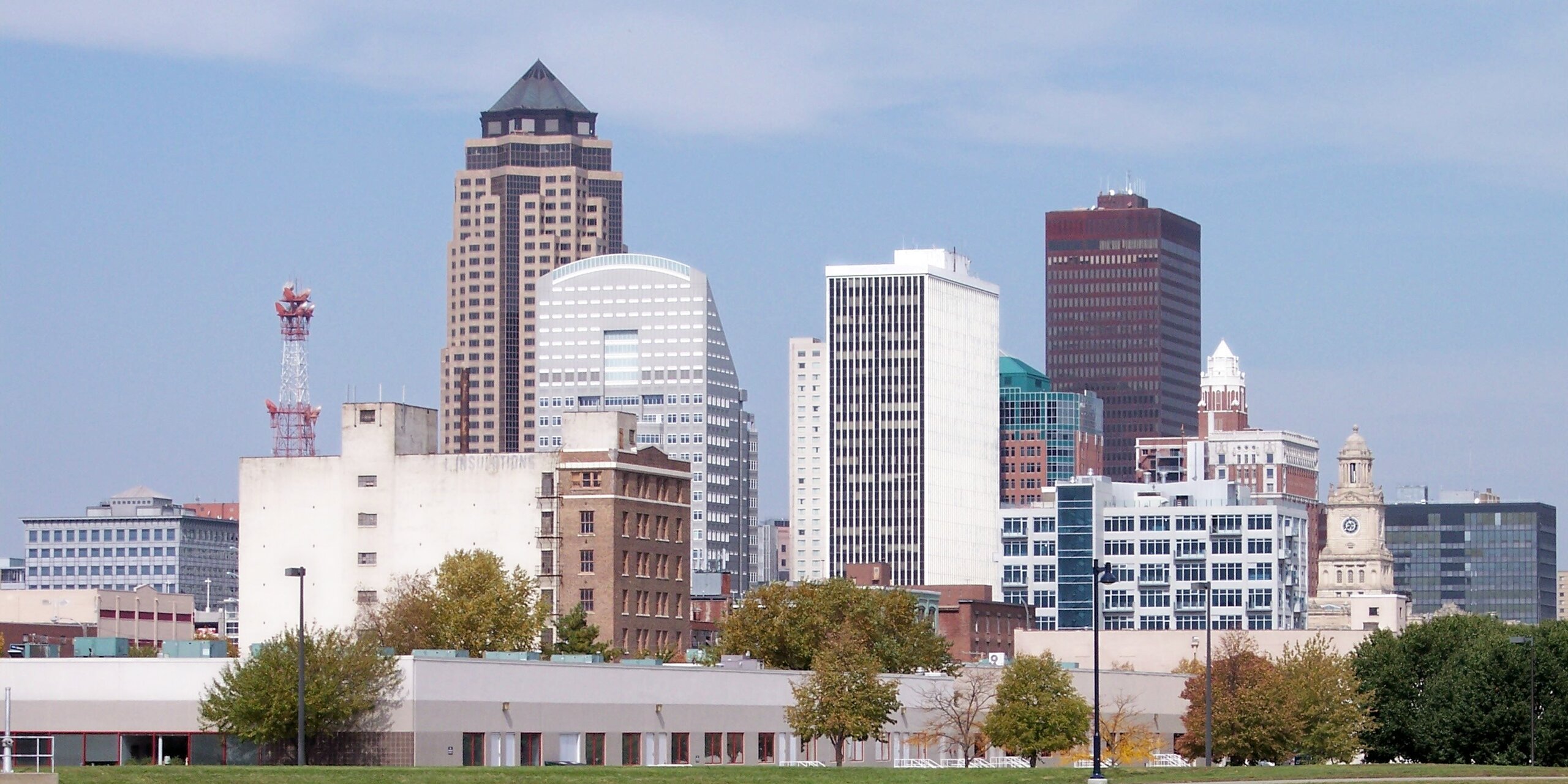 Des Moines, IA — skyline, Whipshipper Auto Transport coverage