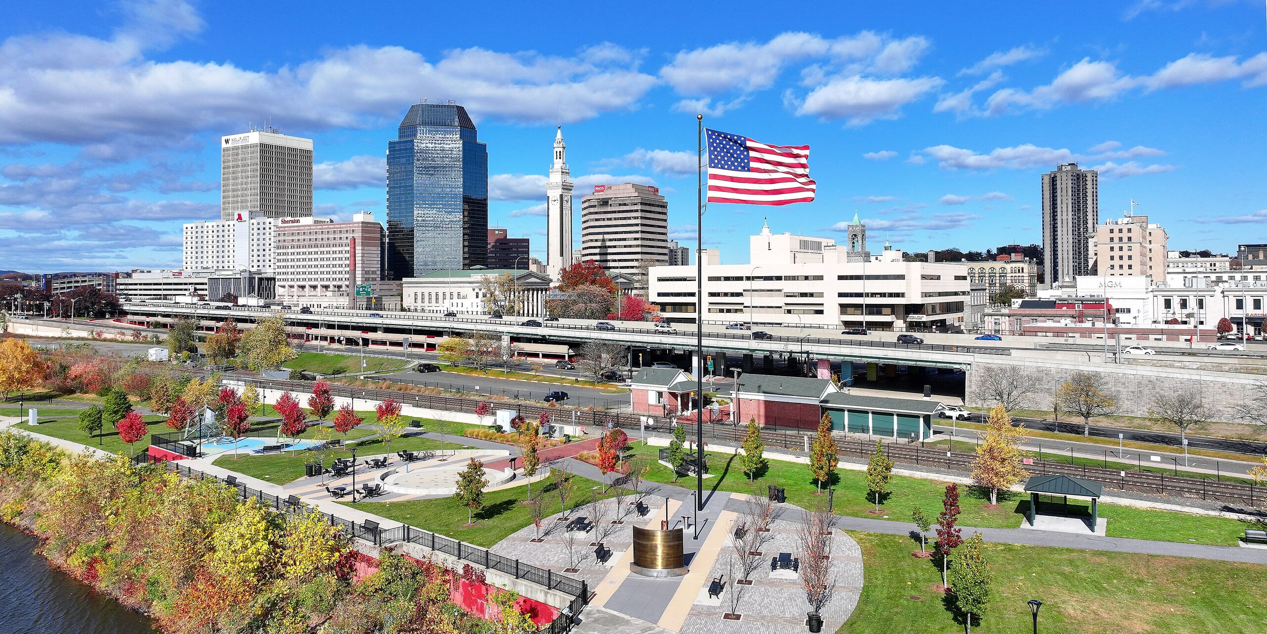 Springfield, MA — skyline, Whipshipper Auto Transport coverage